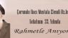 Çorumlu Hacı Mustafa Efendi Hz.lerinin Vefatının 37. Yılında Rahmetle Anıyoruz.